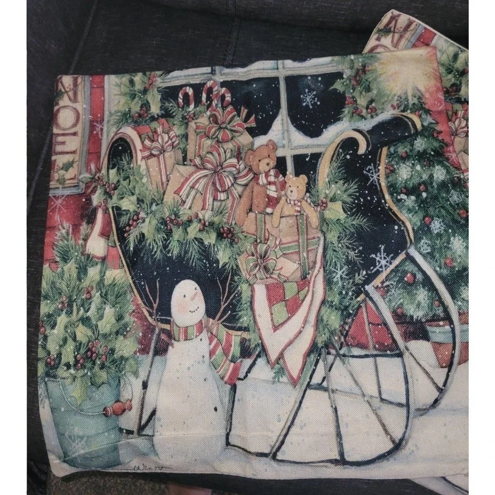 Christmas pillow case covers